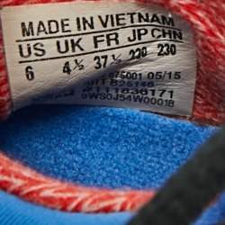 مملوكة مسبقًا حذاء رياضي اديداس إكس ستيلا مكارتني ألترا بوست قماش متعدد الألوان مقاس 37.5