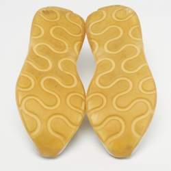 مملوكة مسبقًا حذاء رياضي ستيلّا مكارتني إكليبس دانتيل جلد صناعي وزائف شامواه أبيض مقاس 38