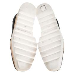 مملوكة مسبقًا حذاء رياضى ديربى ستيلا مكارتني نعل سميك إليز جلد صناعى أسود مقاس 36.5