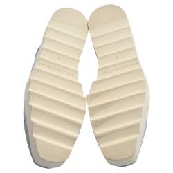 مملوكة مسبقًا حذاء رياضى ستيلا مكارتنى أربطة نعل سميك نجوم أليس قماش دنيم أزرق فاتح مقاس 35