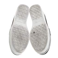 Pre Owned حذاء رياضى ستيلا مكارتني سليب أون نعل سميك زخرفة سلسلة سويدى صناعى أسود مقاس 39