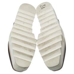 مملوكة مسبقًا حذاء رياضي ديربي ستيلا مكارتني ايليسي نعل سميك جلد صناعي أسود نعل سميك مقاس 36