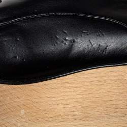 مملوكة مسبقًا حذاء رياضي ديربي ستيلا مكارتني ايليسي نعل سميك جلد صناعي أسود نعل سميك مقاس 36