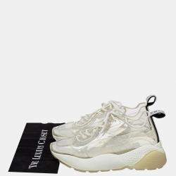 Stella McCartney White PVC Eclypse Sneakers Size 39