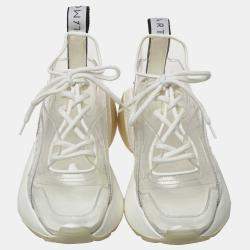Stella McCartney White PVC Eclypse Sneakers Size 39