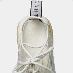Stella McCartney White PVC Eclypse Sneakers Size 39