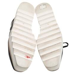 Pre Owned حذاء رياضي ستيلا مكارتني ايلسي جلد صناعي أسود كعب روكي مقاس 35