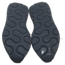 Pre Owned Stella McCartney Multicolor Faux Suede and Fabric Eclypse Low-Top Sneakers Size 40