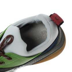 Pre Owned Stella McCartney Multicolor Faux Leather and Neoprene Eclypse Chunky Sneakers Size 41