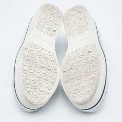 Stella McCartney Light Blue Denim Binx Star Platform Sneakers Size 36