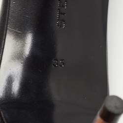 Stella McCartney Black Rubber Slide Sandals Size 35