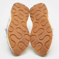 Stella McCartney Tricolor Mesh and Velvet Eclypse Sneakers Size 39