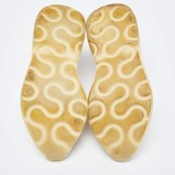 Pre Owned حذاء رياضي ستيلا مكارتني إيكلبس جلد صناعي، سويدي صناعي ونيوبرين ثنائي اللون بعنق منخفض مقاس 40