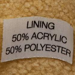 Pre Owned Stella McCartney Grey Faux Suede Calf Length Boots Size 40