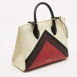 Strathberry Multicolor Leather Midi Tote