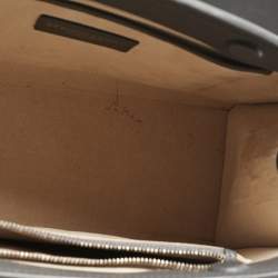 Pre Owned Strathberry Tricolor Leather Midi Tote