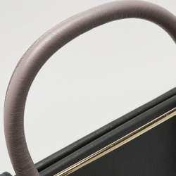 Pre Owned Strathberry Tricolor Leather Midi Tote