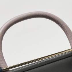 Pre Owned Strathberry Tricolor Leather Midi Tote