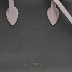 Pre Owned Strathberry Tricolor Leather Midi Tote