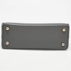 Pre Owned Strathberry Tricolor Leather Midi Tote