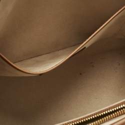 Pre Owned Strathberry Brown Leather Midi Tote