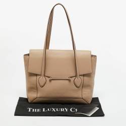 مملوكة مسبقًا Strathberry Mosaic Beige Leather Tote