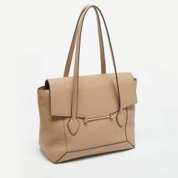مملوكة مسبقًا Strathberry Mosaic Beige Leather Tote