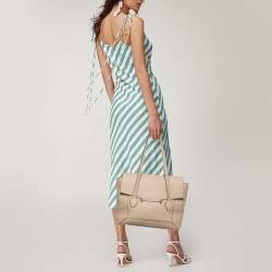 مملوكة مسبقًا Strathberry Mosaic Beige Leather Tote