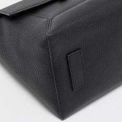 Pre Owned حقيبة يد ستراثبيري موزاييك جلد أسود