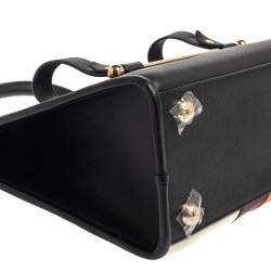 Strathberry Multicolor Leather Midi Tote