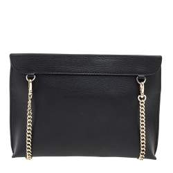 Pre Owned Strathberry Black Leather Stylist Shoulder Bag