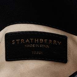 Pre Owned Strathberry Black Leather Stylist Shoulder Bag