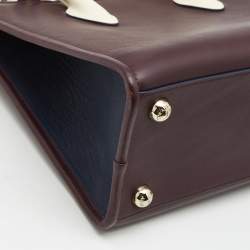 Strathberry Tri Color Leather Midi Tote