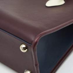 Strathberry Tri Color Leather Midi Tote