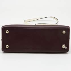 Strathberry Tri Color Leather Midi Tote