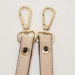 Pre Owned Strathberry Beige Leather Mini Lana Osette Bucket Bag