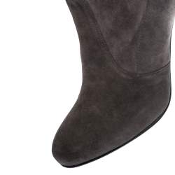 Stuart Weitzman Two Tone Suede Over The Knee Boots Size 38.5