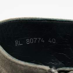 Stuart Weitzman Grey Suede Ankle Boots Size 40