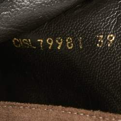 Stuart Weitzman Brown Suede Wedge Ankle Boots Size 39