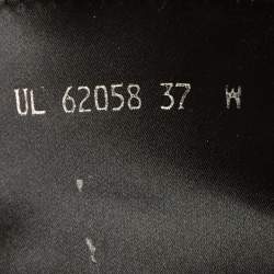 Pre Owned Stuart Weitzman Black Suede Over The Knee Boots Size 37