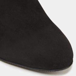Stuart Weitzman Suede Block Heel Over The Knee Boots 37.5