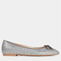 Stuart Weitzman Glitter Ballet Flats 36.5
