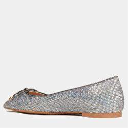 Stuart Weitzman Glitter Ballet Flats 36.5