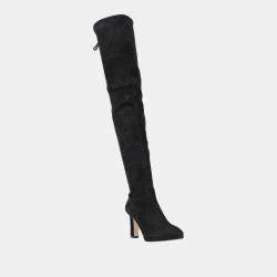 Pre Owned Stuart Weitzman Suede Over The Knee Boots 39.5