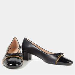 Stuart Weitzman Leather Mid Heel Pumps 36