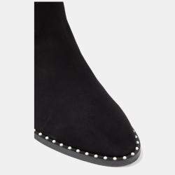Pre Owned Stuart Weitzman Suede Ankle Boots Size 37.5