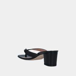 Stuart Weitzman Leather Thong Slide Sandals Size 35.5