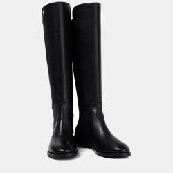 Stuart Weitzman Leather Knee Length Boots 42