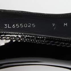 Stuart Weitzman Black Patent Leather Platform Pumps Size 39.5