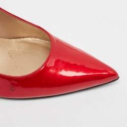 Stuart Weitzman Red Patent Leather Stuart Pumps Size 39